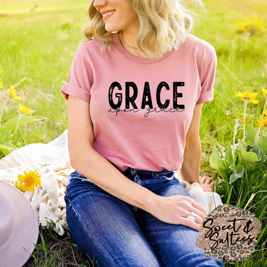 Grace Upon Grace Graphic T-shirt