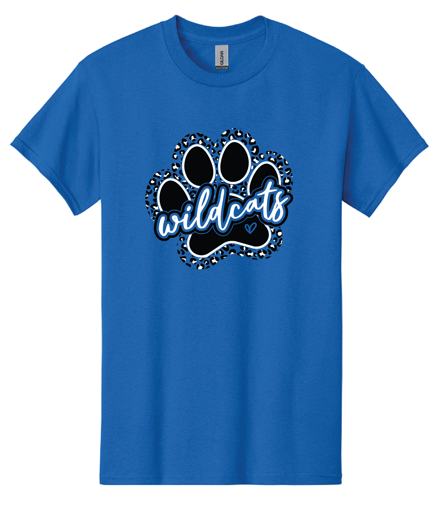 Dan River Middle School Leopard Paw Fundraiser Shirt