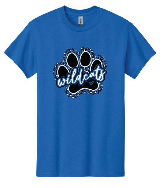 Dan River Middle School Leopard Paw Fundraiser Shirt