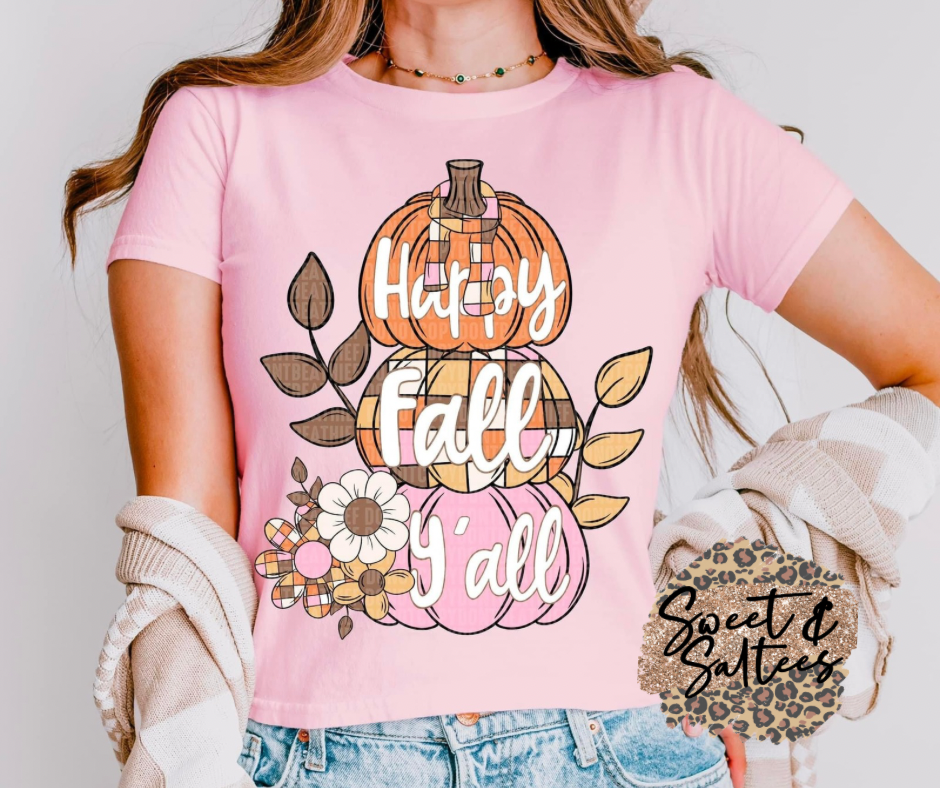 Happy Fall Y’all graphic t-shirt