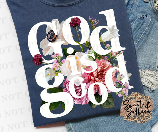 God is good graphic t-shirt