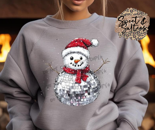 Snowman graphic t-shirt