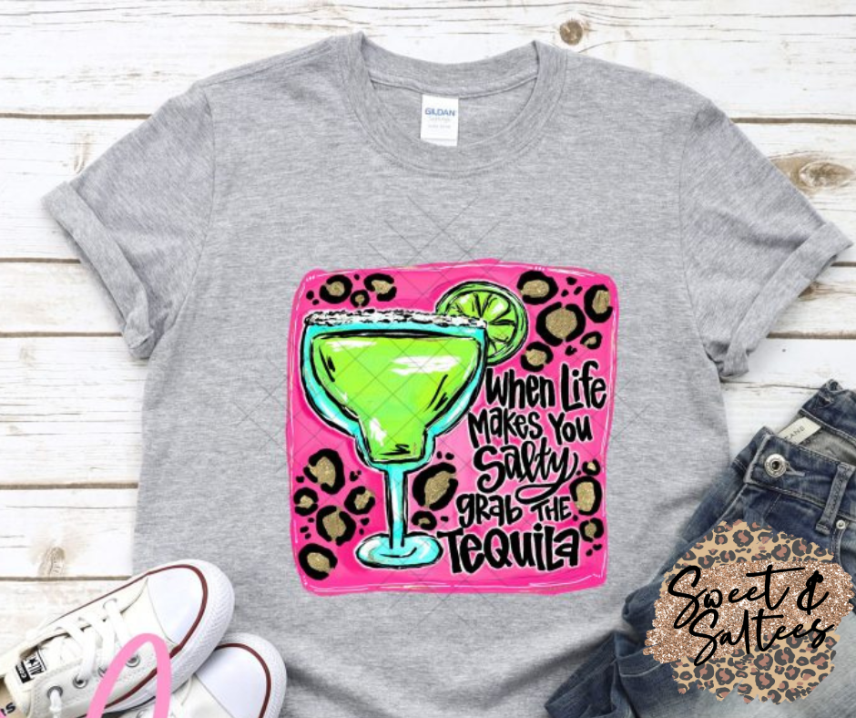 Tequila Graphic T-shirt – Sweetandsaltees