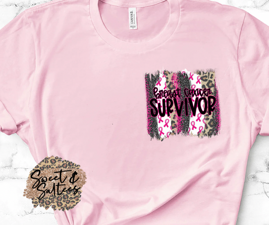 Breast Cancer Survivor Graphic T-shirt