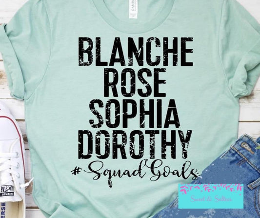Squad Goals Graphic T-shirt