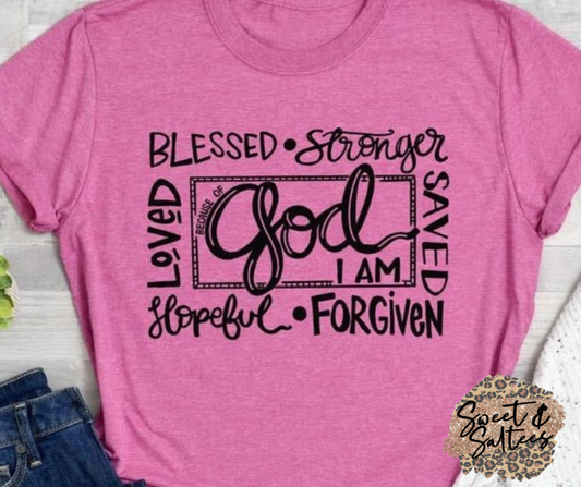 Because Of God Graphic T-shirt