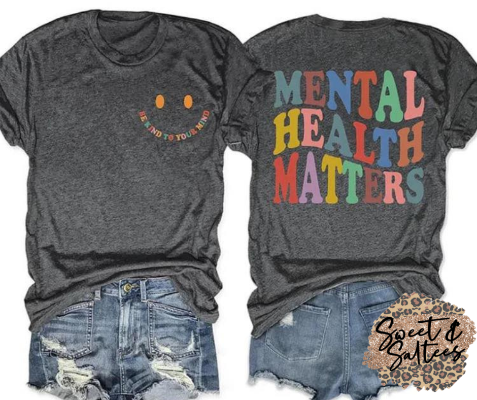 Mental Health Matters Graphic T-shirt